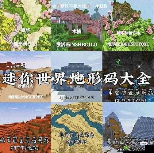 迷你世界空岛地形探索秘籍：最新地形码分享，开启你的空岛冒险之旅