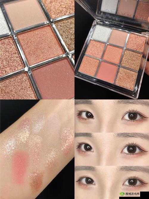3CE 九色眼影人间水蜜桃：迷人妆容必备