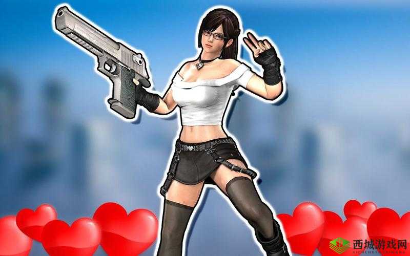 老外玩 csgo 的妹子:游戏中的巾帼风采