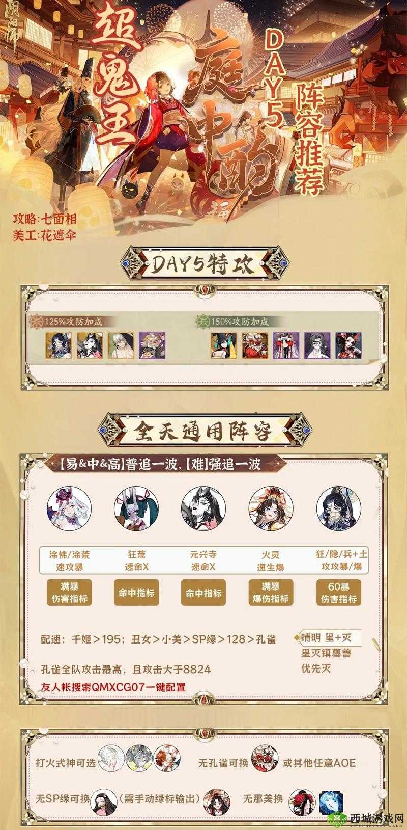 阴阳师重午斩秽驱邪，高效阵容搭配全攻略